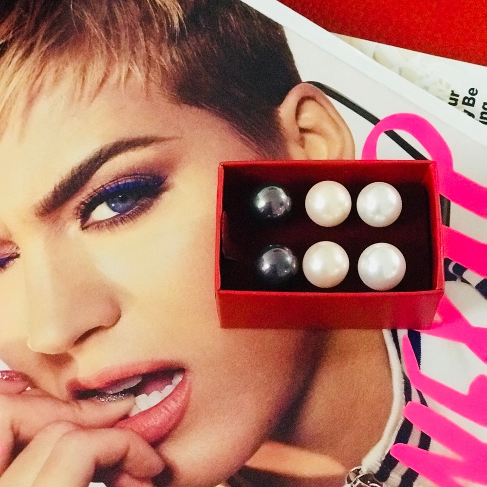 Pearl Colored Studs